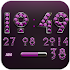 Digi Clock Widget Pink Diamond2.51 (Paid)