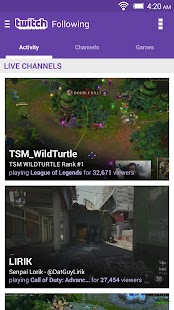 Twitch - screenshot thumbnail