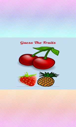 Guess The Fruits