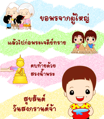 คำคมสงกรานต์ คำคมโดนๆ