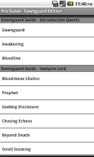 Pro Guide - Dawnguard Edition