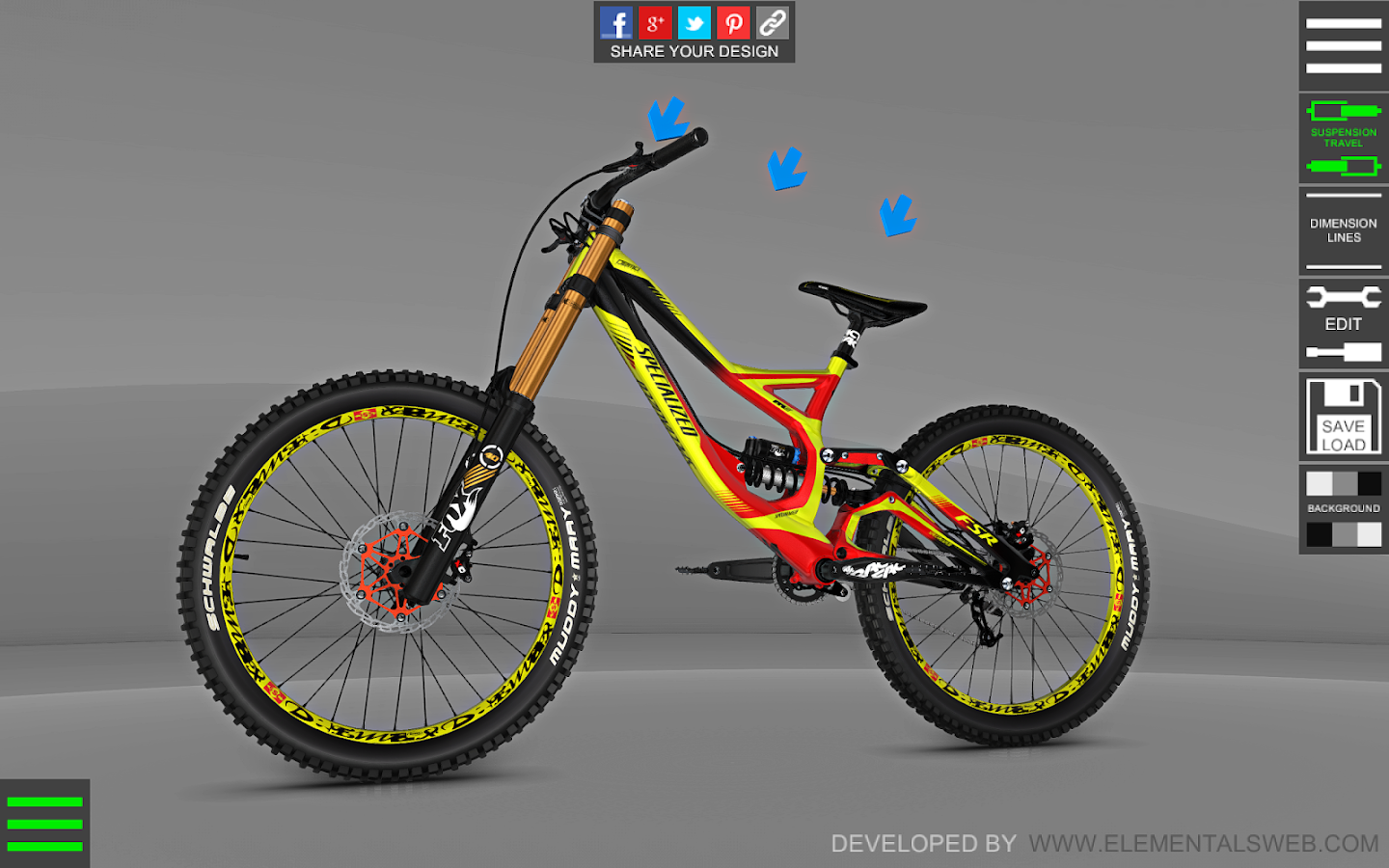 bike configurator 3d