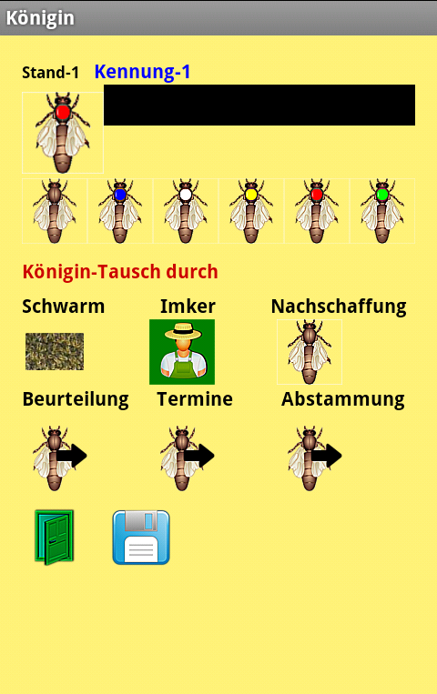 Demo Imker-App-Pro Screen 2