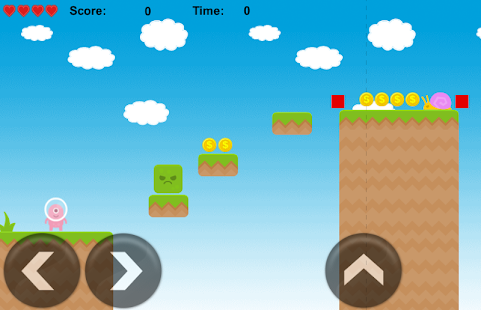 Jumpy Alien - Jump'n'Run Screenshots 1