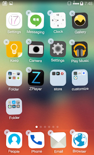 iphone launcher - screenshot thumbnail