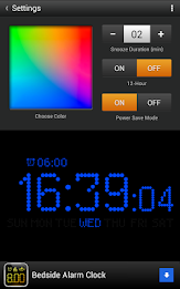 Bedside Alarm Clock Free poster 12