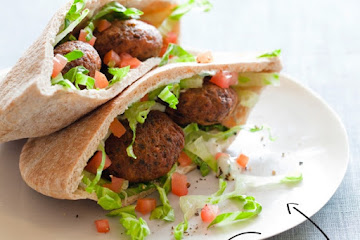 Falafel Pita Sandwiches