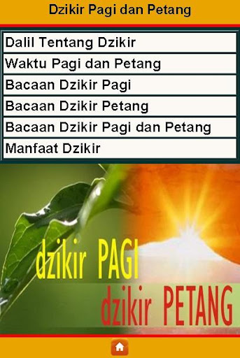 Dzikir Pagi Sore