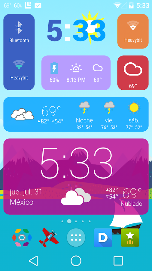 HD Widgets - screenshot