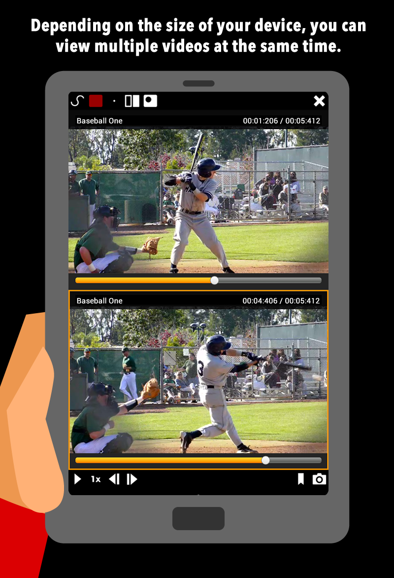 ProSwingRx: Mobile App Screen 2