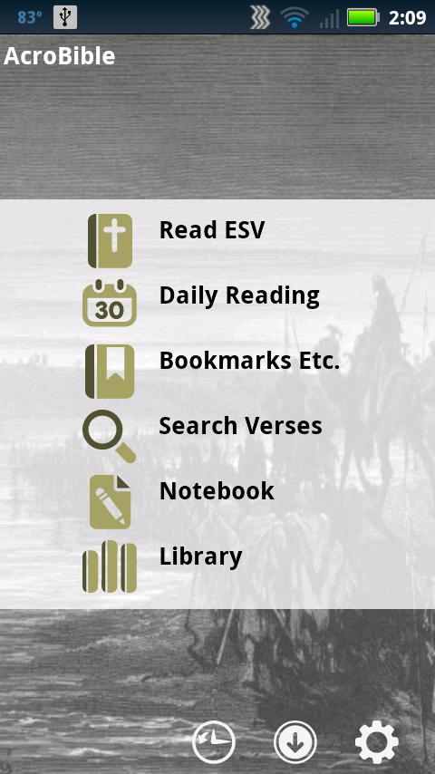 Android application The Reformation Study Bible screenshort