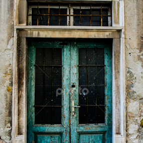 Old Green Door by Nina Kriznic - Buildings & Architecture Other Exteriors