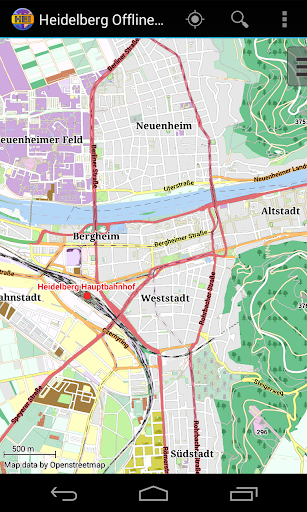 Heidelberg Offline City Map