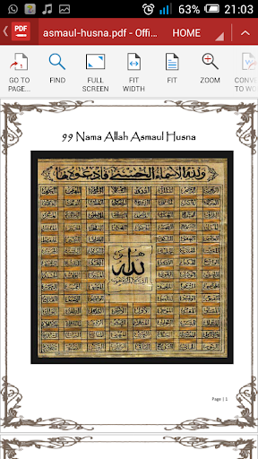 【免費教育App】99 Nama Allah-Asmaul Husna-APP點子