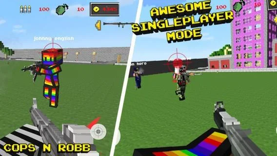 Cops N Robbers 2 - Mine Game - screenshot