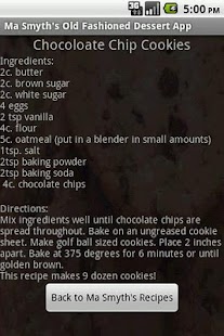 Ma Smyth's Dessert App Screenshots 0