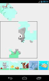 animals puzzles for kids poster 1