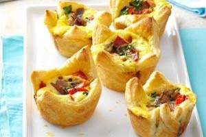 Quiche Pastry Cups