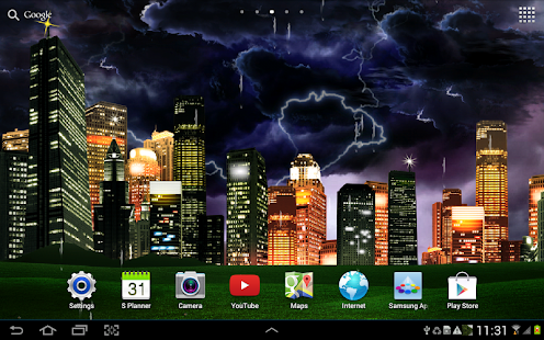 Thunderstorm Live Wallpaper