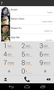 Free Download exDialer Orange ICS Theme APK