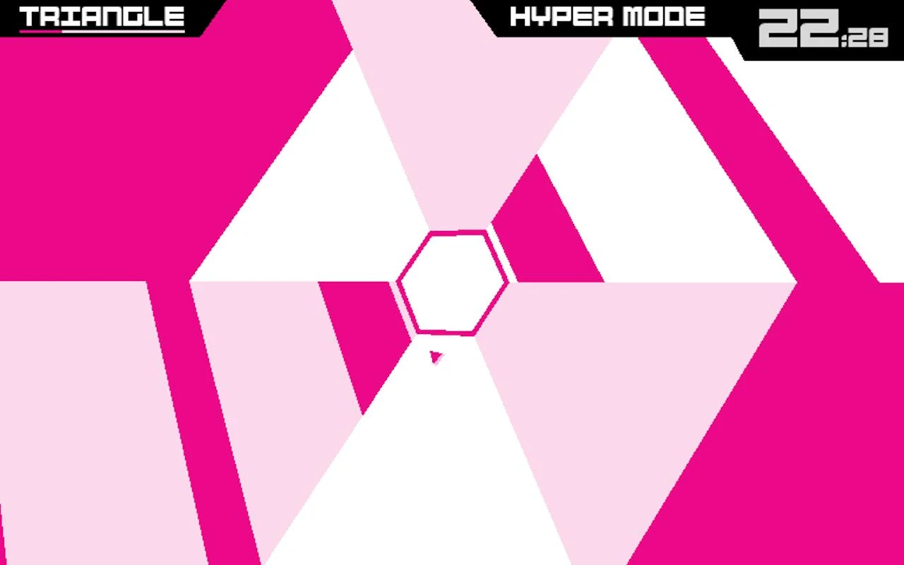 Super Hexagon - screenshot