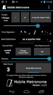 Mobile Metronome - screenshot thumbnail