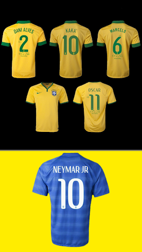 Brazil 2014 Jersey Pack- uccw