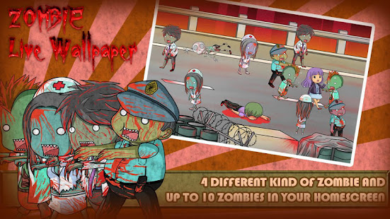 Zombie Live Wallpaper(圖1)-速報App