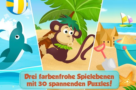 Lolas Strandpuzzle Screen 2