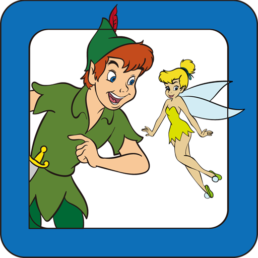 Coloring Book : Peter Pan LOGO-APP點子