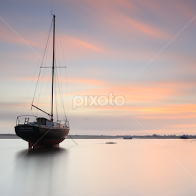 left alone by Jozef Svintek - Transportation Boats