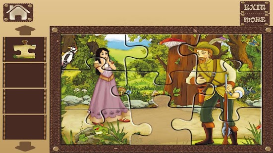 Free Snow White Kids Puzzle Game APK for PC