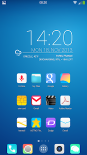 ios8 Quantum icon pack theme - screenshot