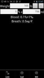 Alcohol limit calculator poster 2