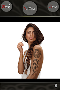 Tattoo na fotografii - náhled