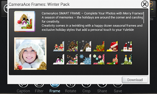 CameraAce Frames: Winter pack