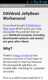 DAVdroid JB Workaround poster 2