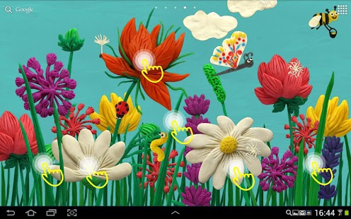 Knetmasse Frühlingsblumen - screenshot thumbnail