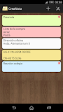 CreateNote: Notes, Alarm, Colors, Text t