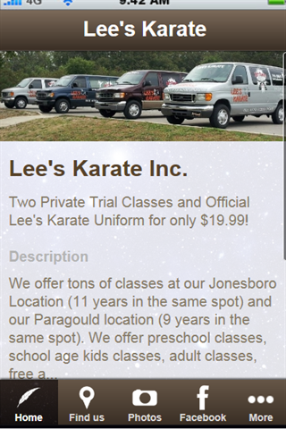 Lee's Karate in Paragould