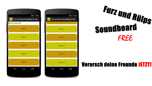 Furz und Rülps Soundboard free