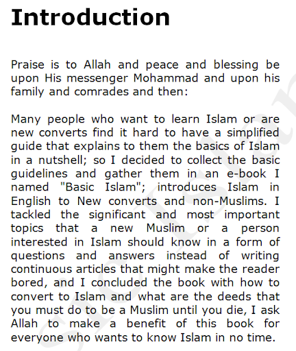 Learn about Islam