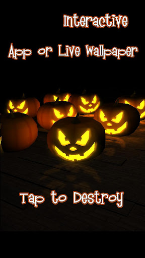 Creepy Pumpkin Live Wallpaper