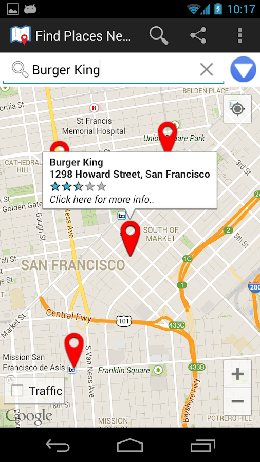description find places near me is a simple apps that helps you find ...
