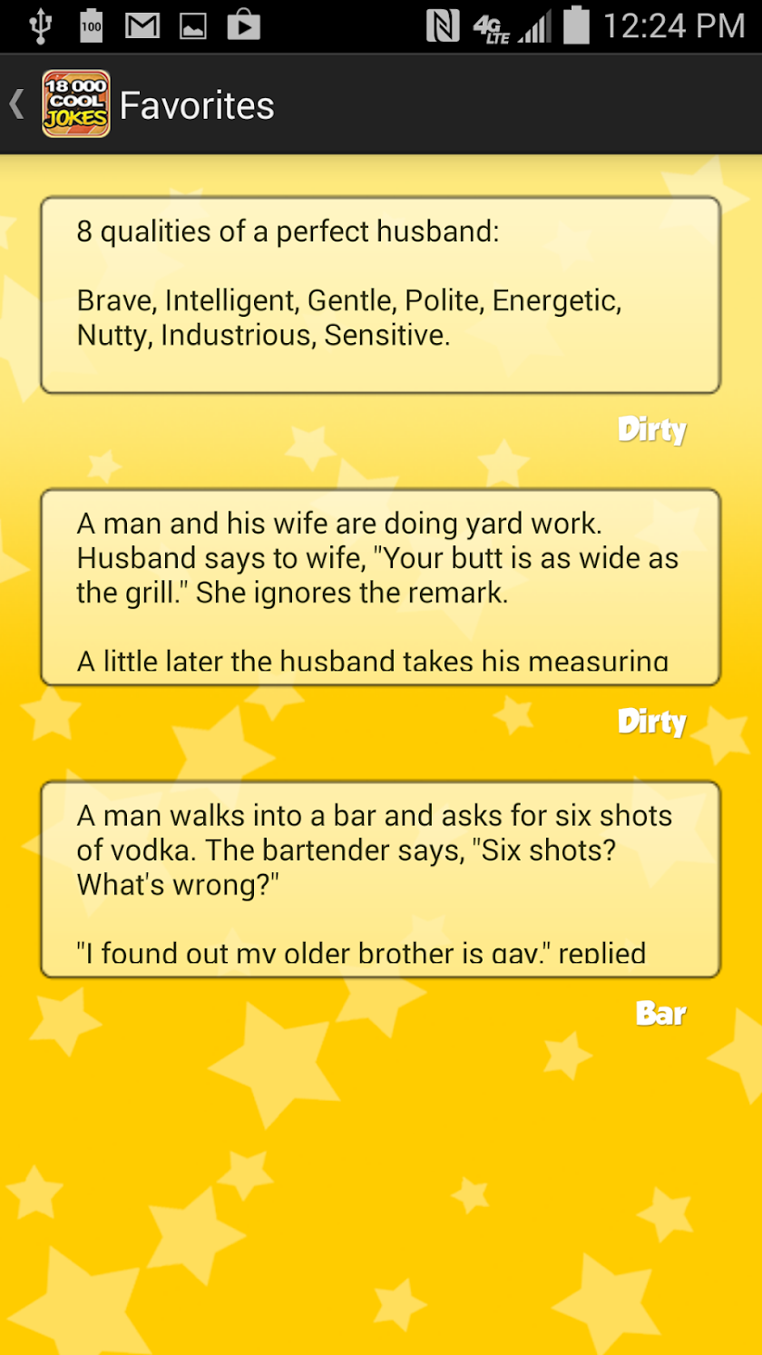 18,000 COOL JOKES PRO Screen 3