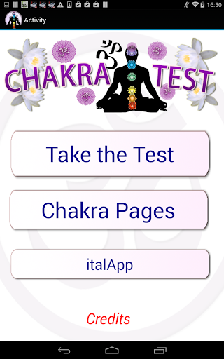 Chakra Test - heal your life