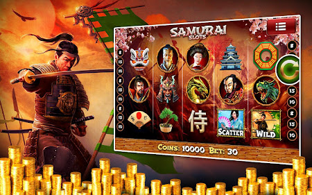 Wild wild samurai slot machines