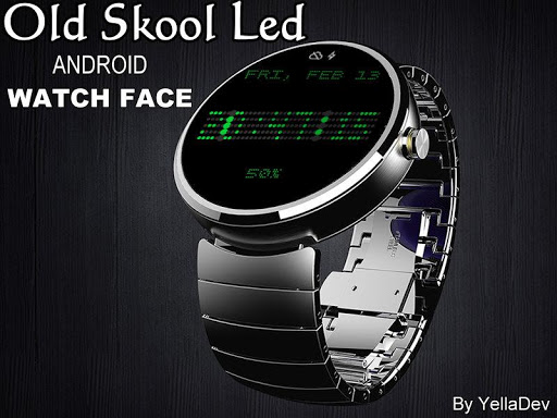 免費下載個人化APP|Old Skool LED WatchFace app開箱文|APP開箱王