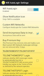 Wifi AutoLogin - screenshot thumbnail