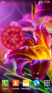 花卉 時鐘 小工具(圖7)-速報App